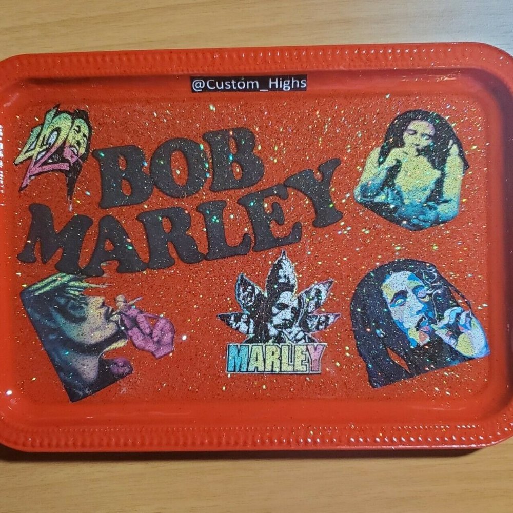 Bob Marley Custom Rolling Tray